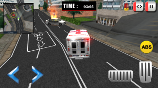 911 Ambulância de resgate de emergência screenshot 2
