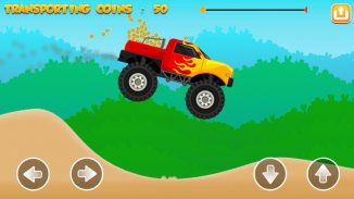 Coins Transporter Monster Truck screenshot 7