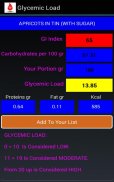 GI and glycemic load Lite screenshot 16