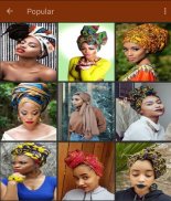 Head wrap styles - How to tie a head wrap screenshot 1