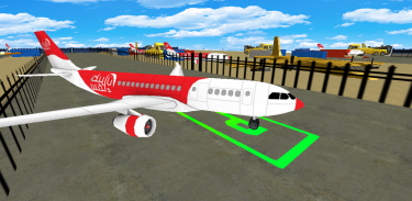 Airport Airplane Parking Game: Modern Plane screenshot 2