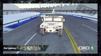 Hummer Jeep Beach Racing - 3D Xtreme Roads FREE screenshot 2