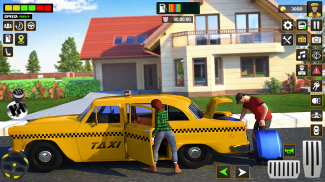 City Cab Driver Car Taxi Games screenshot 1