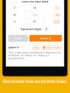 Equate Formula Solver | Solve, Learn for FREE! screenshot 2