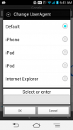 Chameleon browser (UserAgent) screenshot 3