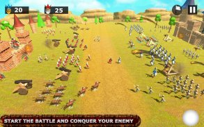 Earth Lords Battle Simulator: Totally Epic War screenshot 1