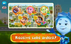 केक बेकरी कहानी खेल पाक screenshot 1