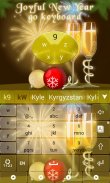 Joyful New Year GO Keyboard screenshot 5