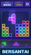 Glow Puzzle Blok - permainan puzzle klasik screenshot 1