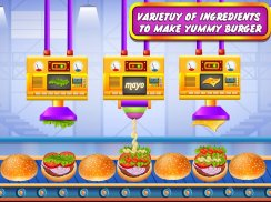 Burger factory kitchen simulator: Fast food maker screenshot 12