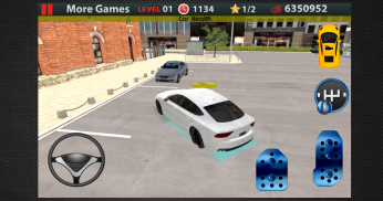 تعليم قيادة 3D وقوف السيارات screenshot 0