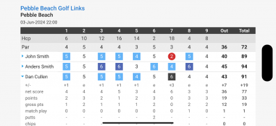 mScorecard - Golf Scorecard screenshot 6