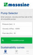 MeeCurve Pump Sizing App screenshot 1