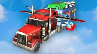Flying Car Transport Truck 3D screenshot 7
