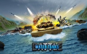 Army Tank Battle War On Water: Kendaraan Lapis Baj screenshot 0