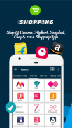 All in One Shopping, Recharge, News, Email, Social screenshot 1