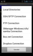 SManager Dropbox addon screenshot 0
