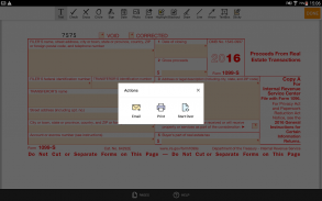 PDF Form 1099 S for IRS: Sign Tax Digital eForm screenshot 4