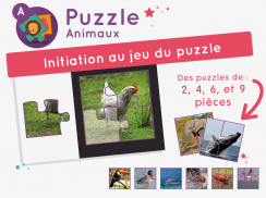 Puzzle-Animaux -Apprendre le puzzle -- AMIKEO APPS screenshot 0