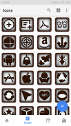 New HD Dark Wooden Theme Iconpack Pro screenshot 2