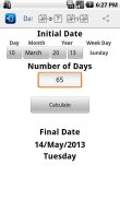 Days Calculator screenshot 1