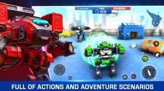 Mech Shooter Actions - Robo Strike Showdown screenshot 2