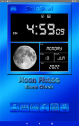 Clock Moon Phase Alarm screenshot 14