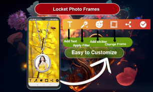 Locket Photo Frames screenshot 2