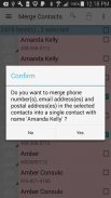 Merge Contacts screenshot 2