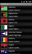 Country Capital Currency List screenshot 0