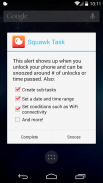 Squawk: Reminders on Unlock screenshot 1