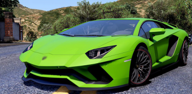 Aventador Car Simulator: Real City Car Games screenshot 2