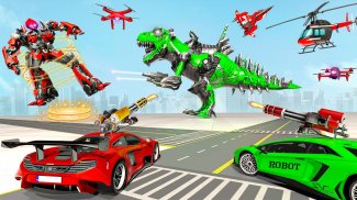 Dino Robot Car Games screenshot 2