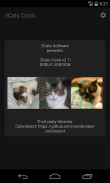 3Cats Clock Widget + Seconds screenshot 5