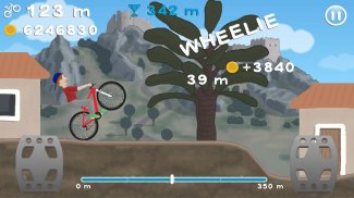 Wheelie Bike screenshot 0