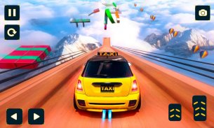 stunt mobil taksi mustahil: stunts mobil jalan 3d screenshot 3