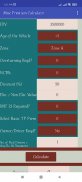 NIA Motor Premium Calculator screenshot 2