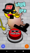 Thug Life | Deal with it meme prank button screenshot 7