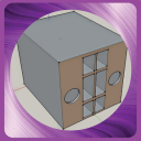 Hacer caja de parlantes icon