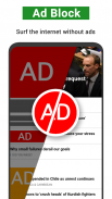 AdBlock: Bloquear anúncios, navegue mais rápido 🚫 screenshot 4