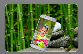 mobile photo frames app - Phone Photo frames screenshot 1