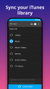 iSyncr：iTunes到Android screenshot 1