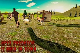 Angry Anaconda Snake Simulator: RPG Action Game screenshot 0