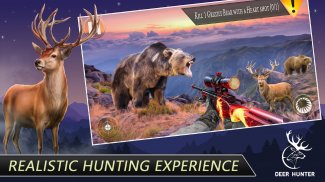 Wild Animal Deer Hunting Games screenshot 0