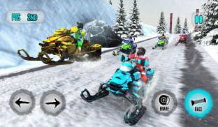 Snowmobile Games: Snow Trail screenshot 14