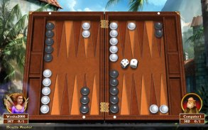 Hardwood Backgammon Free screenshot 0