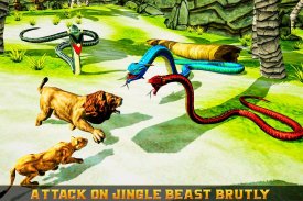 Fantasy Anaconda Snake Attack 2019 screenshot 3