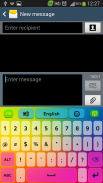 Color Keyboard HD screenshot 2