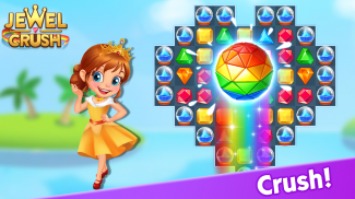 Jewels Crush - Match 3 퍼즐 어드벤처 screenshot 0