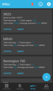 Atslan Ballistics & Log screenshot 1